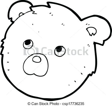 450x425 Drawing Teddy Bear Face Simple Bear Drawing Bear Face Drawing