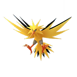 256x256 Zapdos Drawing Realistic Transparent Png Clipart Free Download
