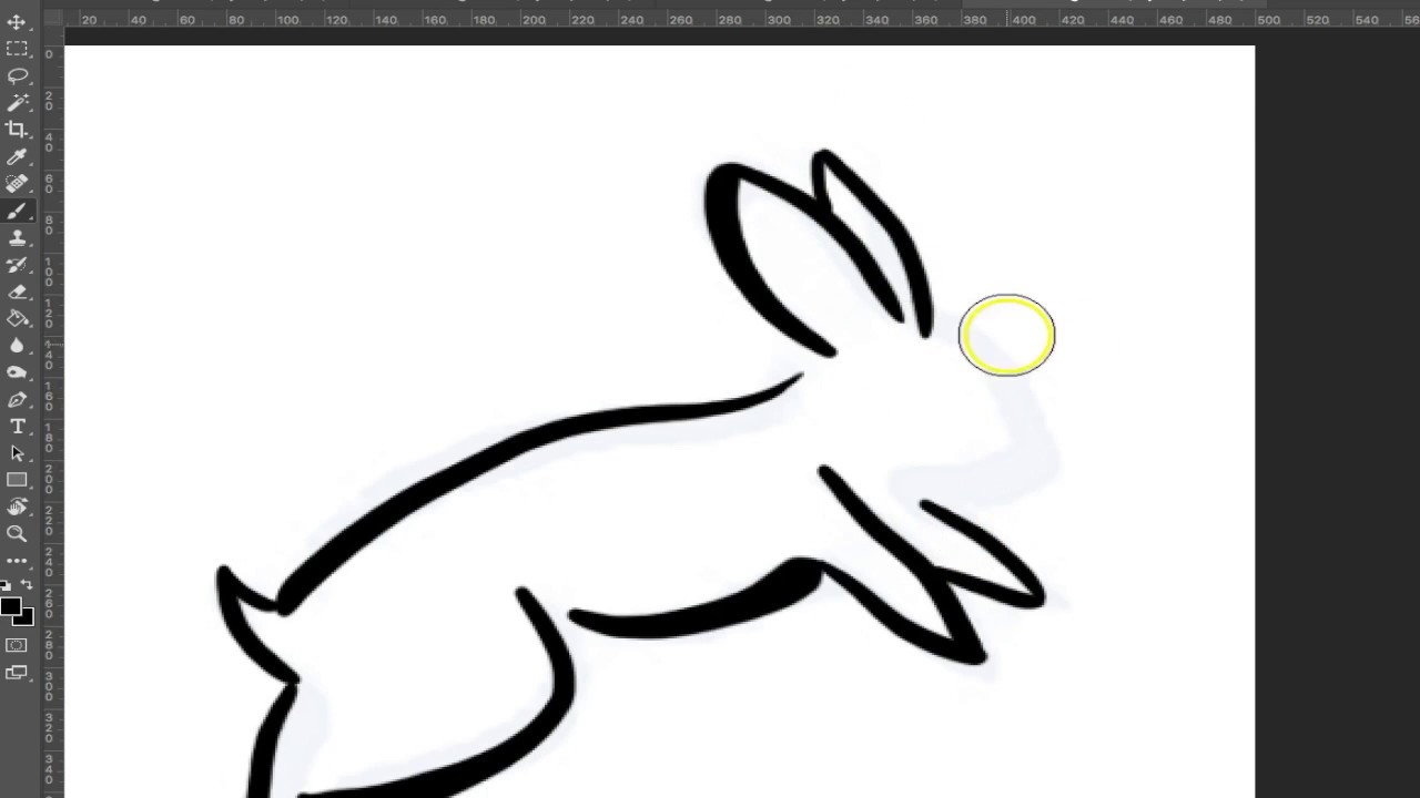 1280x720 How To Draw A Simple Bunny