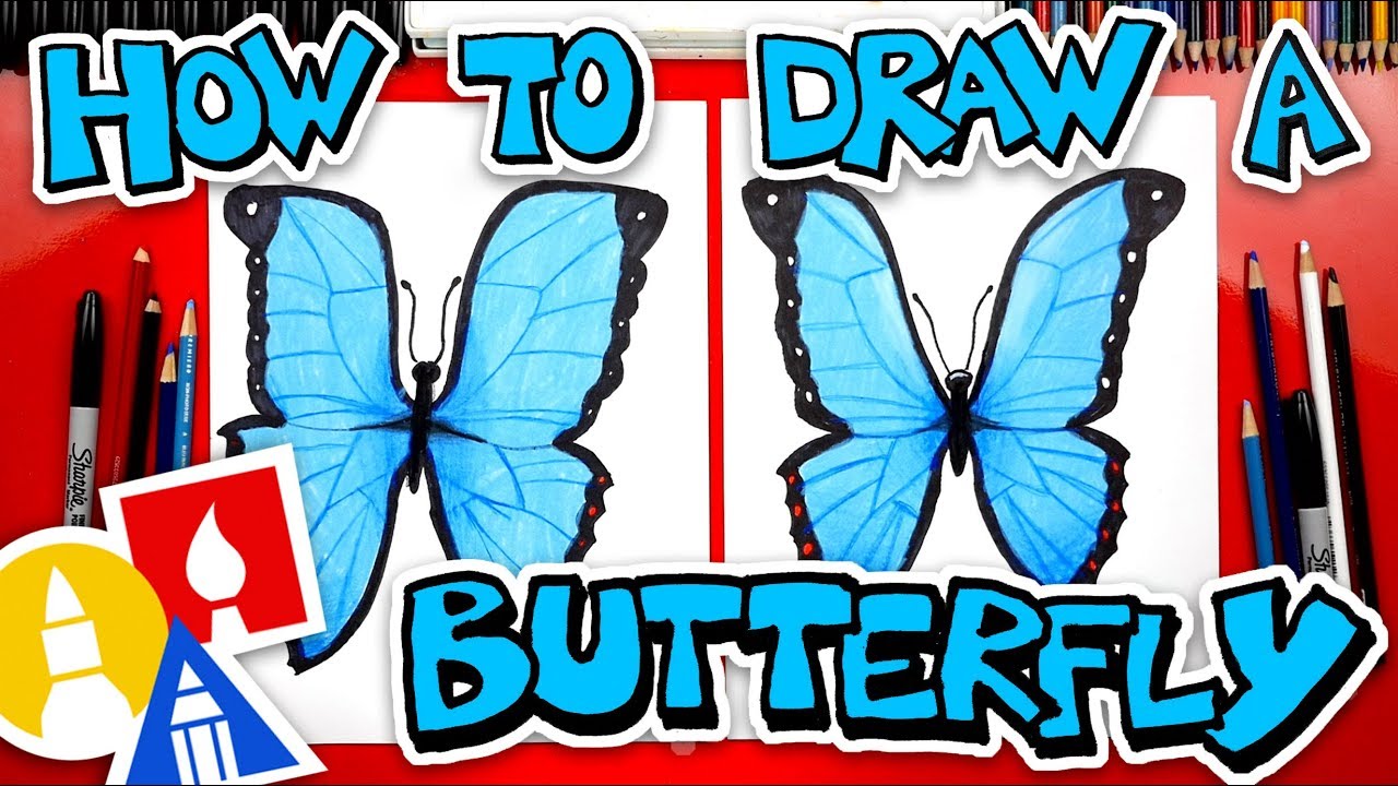 1280x720 How To Draw Butterfly Emoji Realistic