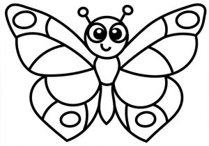 300x210 Butterfly Drawings With Color Easy How To Draw A Realistic