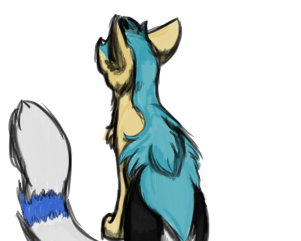 999x800 Sketchy Semi Realistic Cat