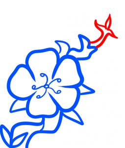 255x302 How To Draw How To Draw A Cherry Blossom For Kids