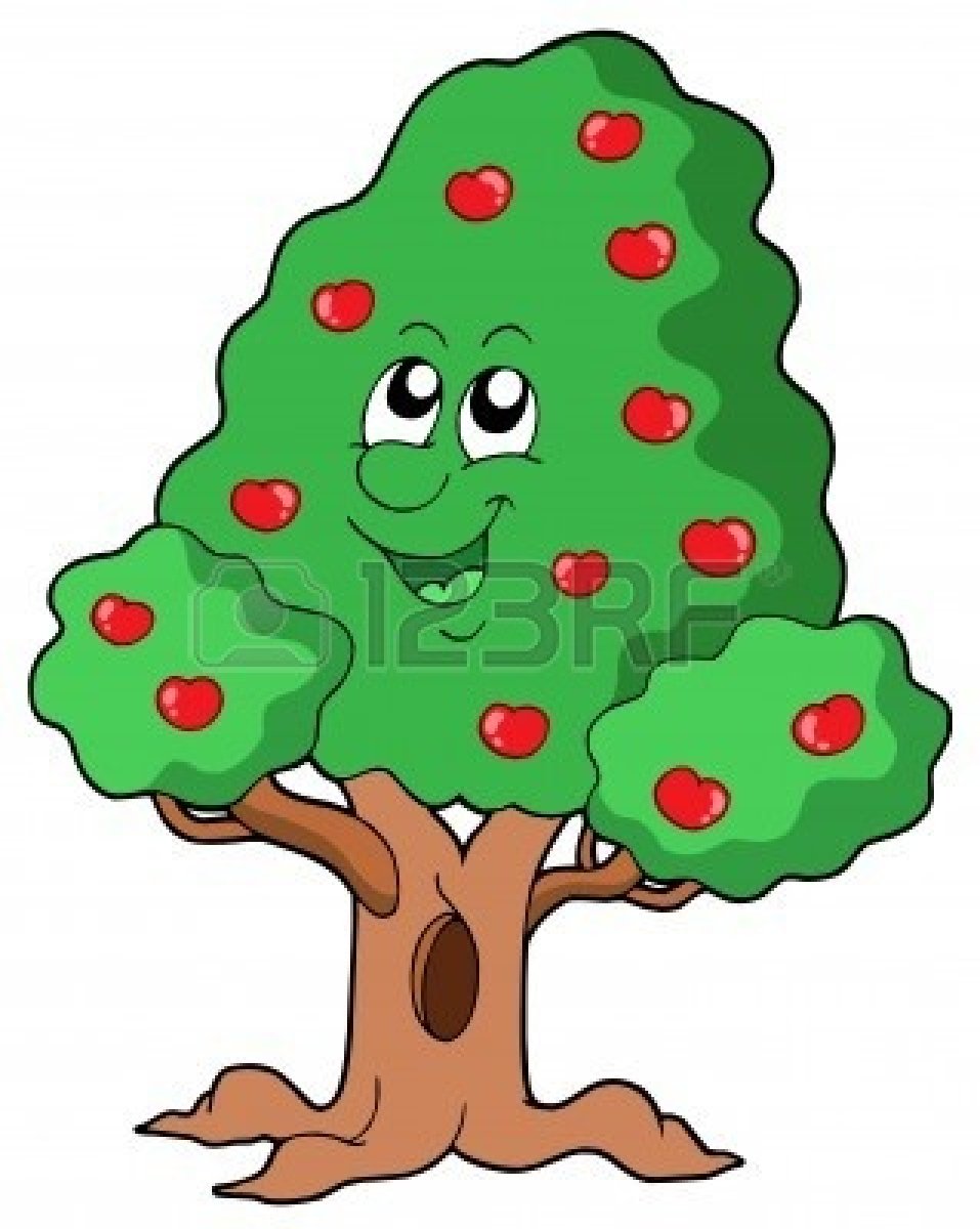 957x1200 Tree Sketches Clipart