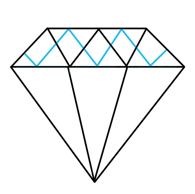 680x678 How To Draw A Diamond