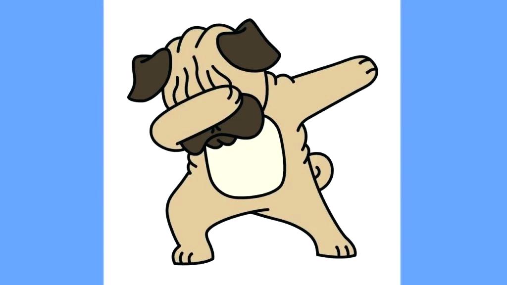 1024x576 Pug Drawing Step