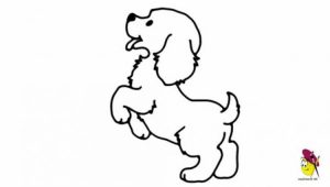 300x170 Huge Collection Of 'cute Dog Drawing Easy' Download More Than