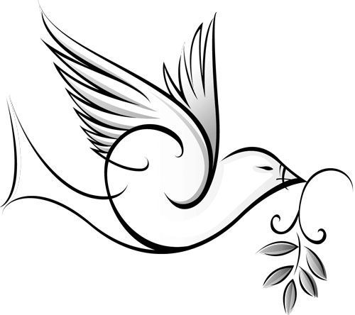 500x444 Sacred Dove Tattoos Drawing Ideas And Designs