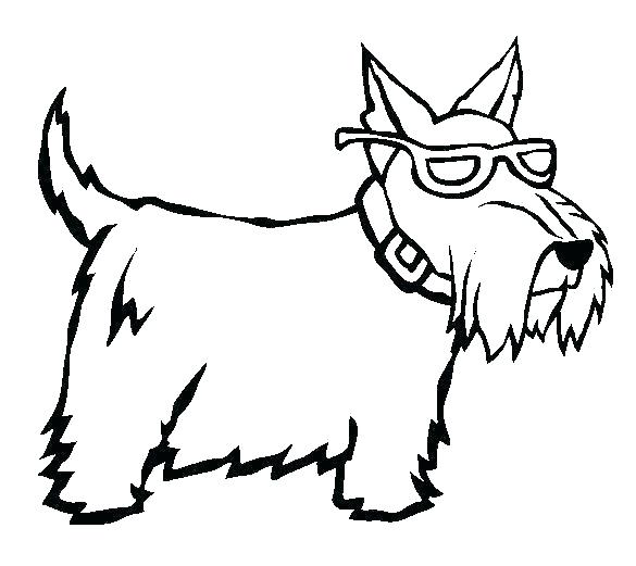 585x521 Realistic Dog Coloring Pages E Dogs Real Looking Pictures