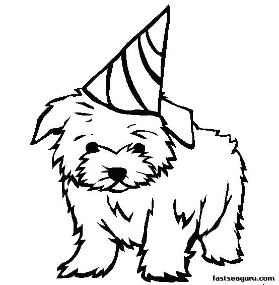 554x565 Dog Coloring Pages Realistic
