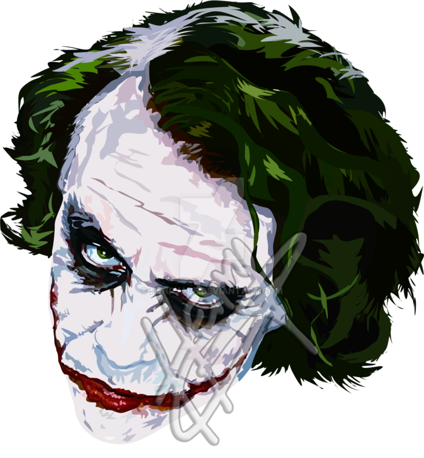 859x929 Realistic Illustration Joker