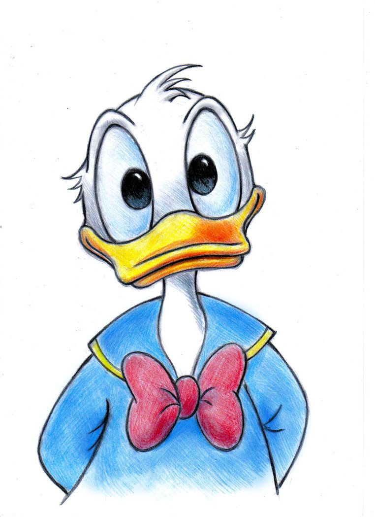 762x1049 Donald Duck Vs Other Donald I See No Difference Drawing
