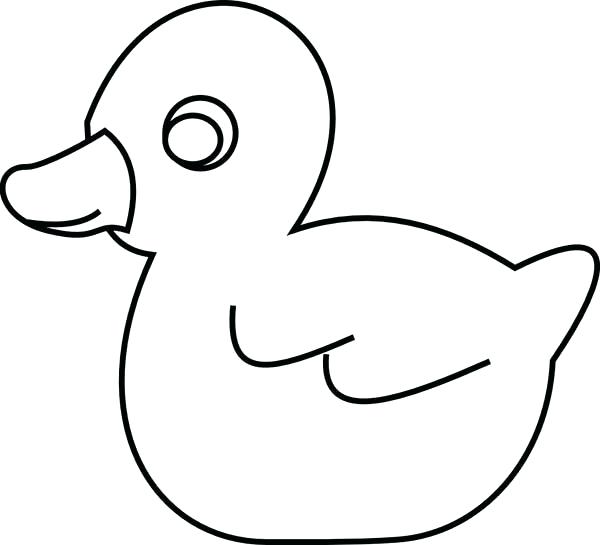 600x545 Rubber Duck Coloring