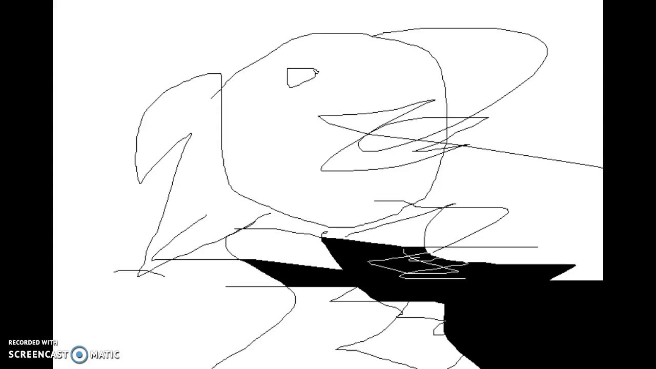 1280x720 Realistic Eagle Drawing