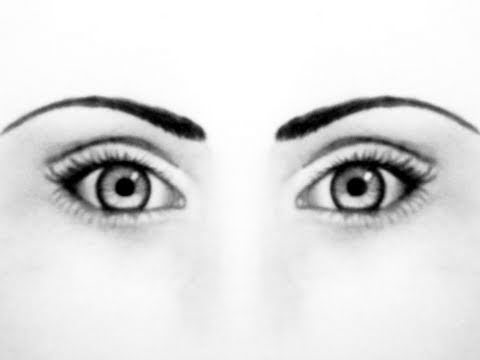 480x360 How To Draw A Realistic Face Part Eyes, Eyebrows, Step