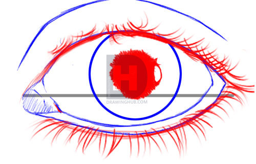 500x320 How To Draw Realistic Eyes, Step
