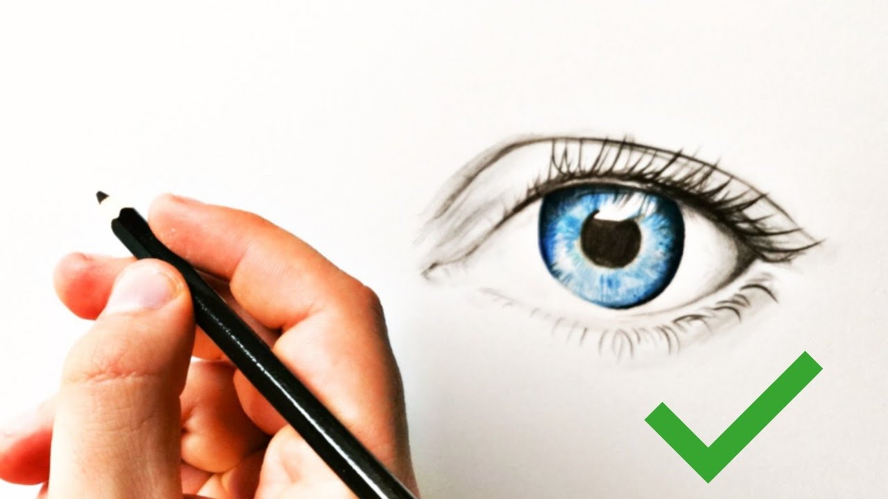 1280x720 How To Draw A Realistic Eye
