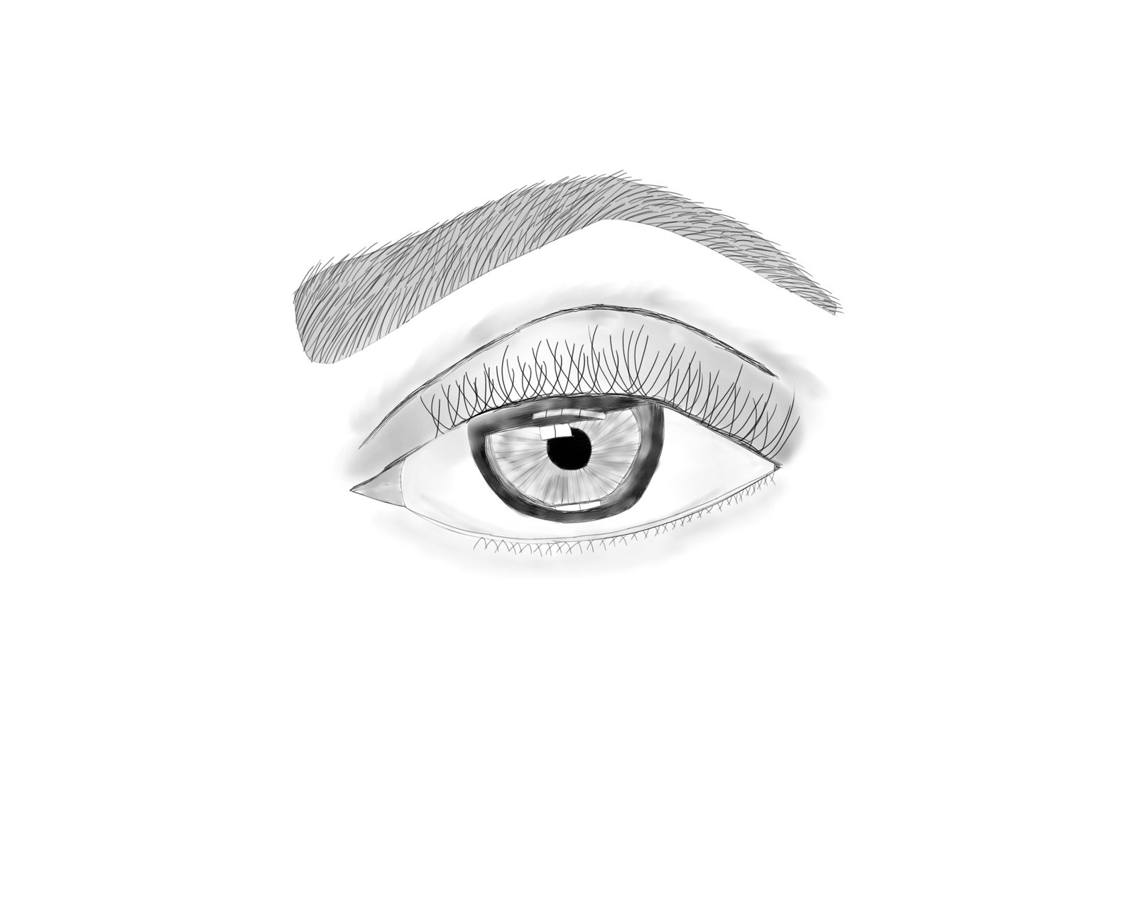 1600x1280 Realistic Eye