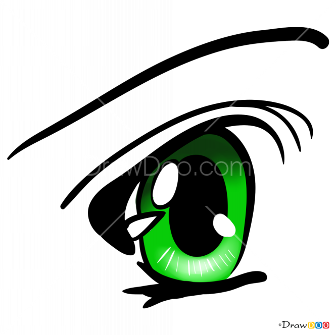 665x664 Hd Draw Anime Eyes