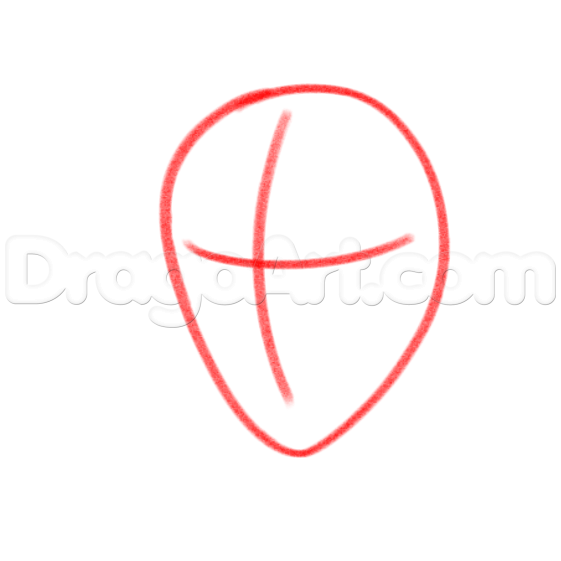 561x561 Realistic Face Drawing Lesson, Step