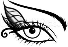 236x164 How To Draw A Fairy Eye, Step