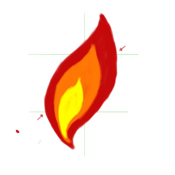 Realistic Flame Drawing | Free download on ClipArtMag