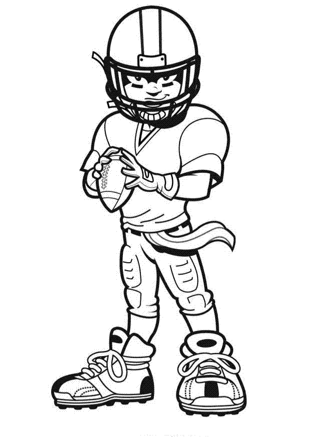 620x870 Coloring Pages For Boys Football Players Color Bros
