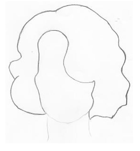 446x482 How To Draw Hair How To Draw New Zealand