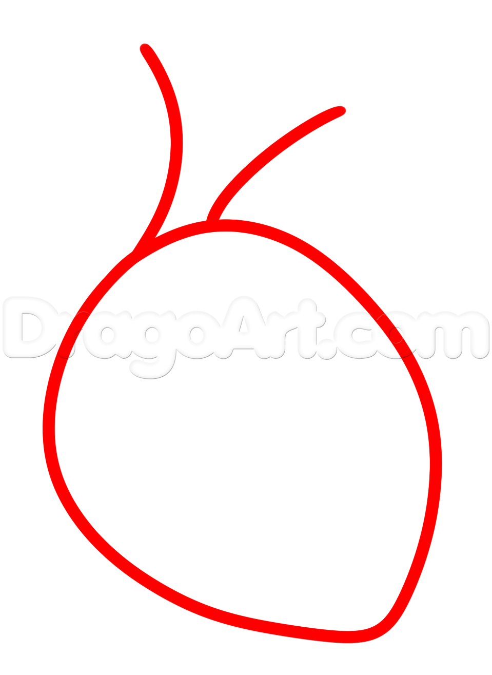 959x1315 Drawing A Human Heart For Kids, Step