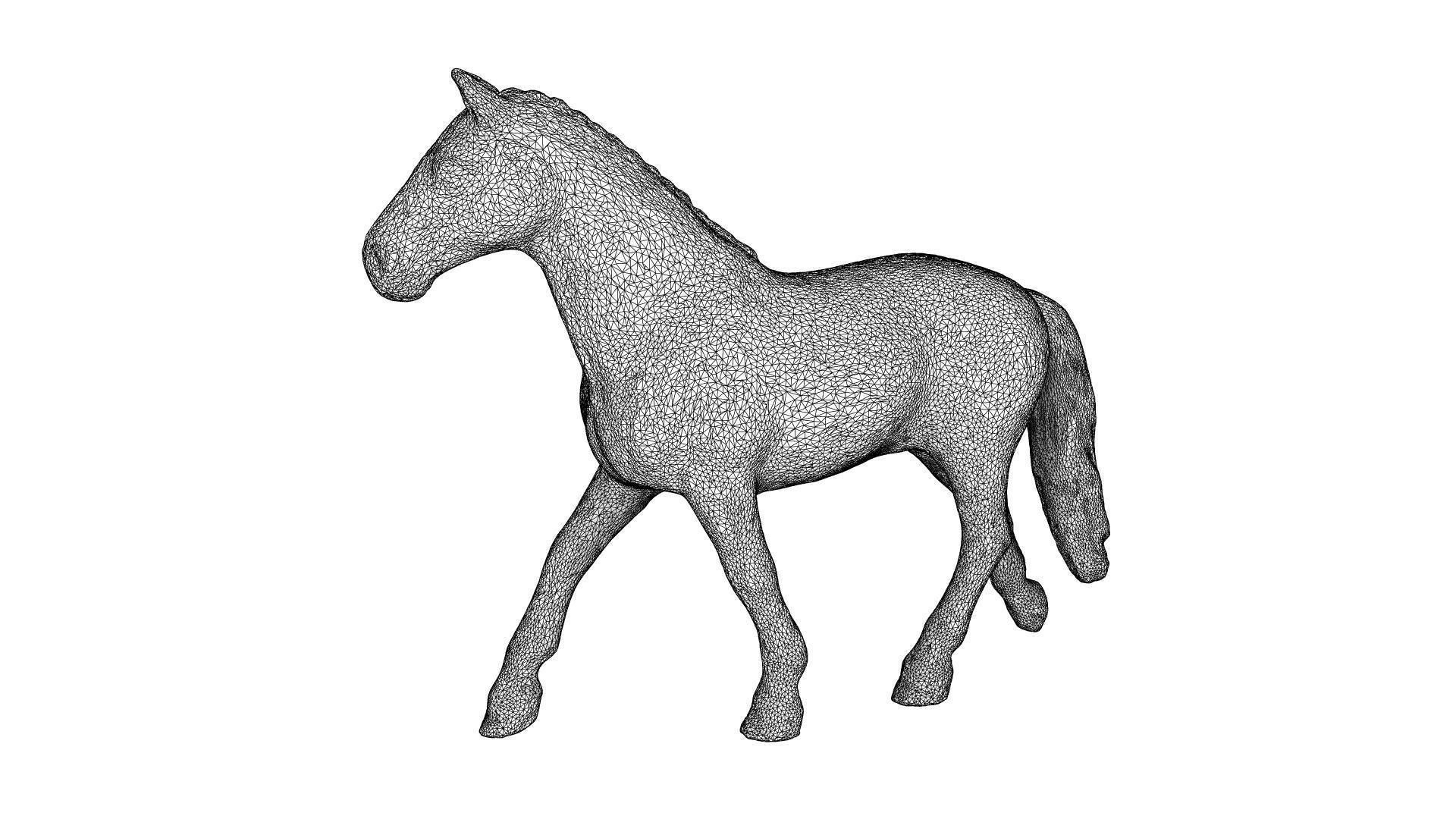 1920x1080 realistic horse asset cgtrader
