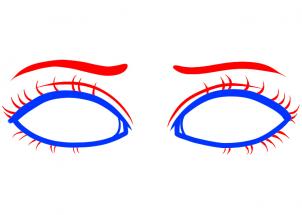 302x215 How To Draw Drawing Eyes For Kids