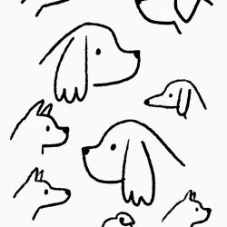 250x250 Happy Dog Face Drawing Vector Realistic Easy Husky A Story I