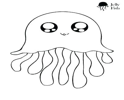 400x322 Jellyfish Coloring Pages