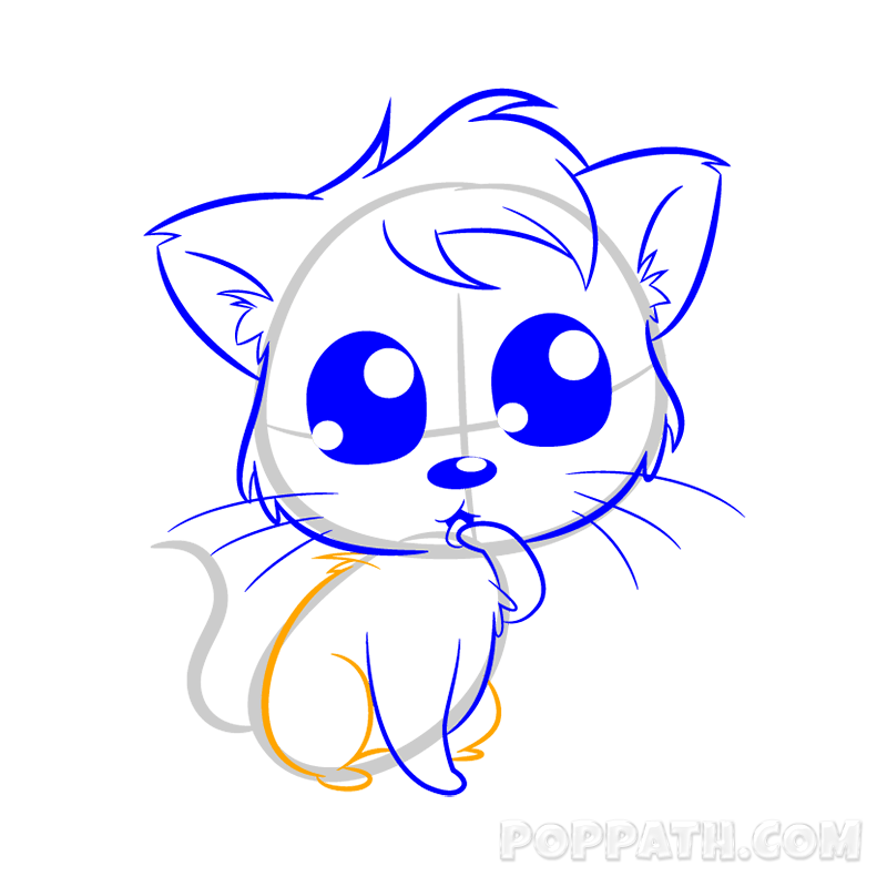 800x800 Collection Of Free Kitten Drawing Graffiti Download On Ui Ex