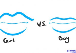 300x210 Guy Lips Drawing Learn How To Draw Realistic Lips, Sketch Lips
