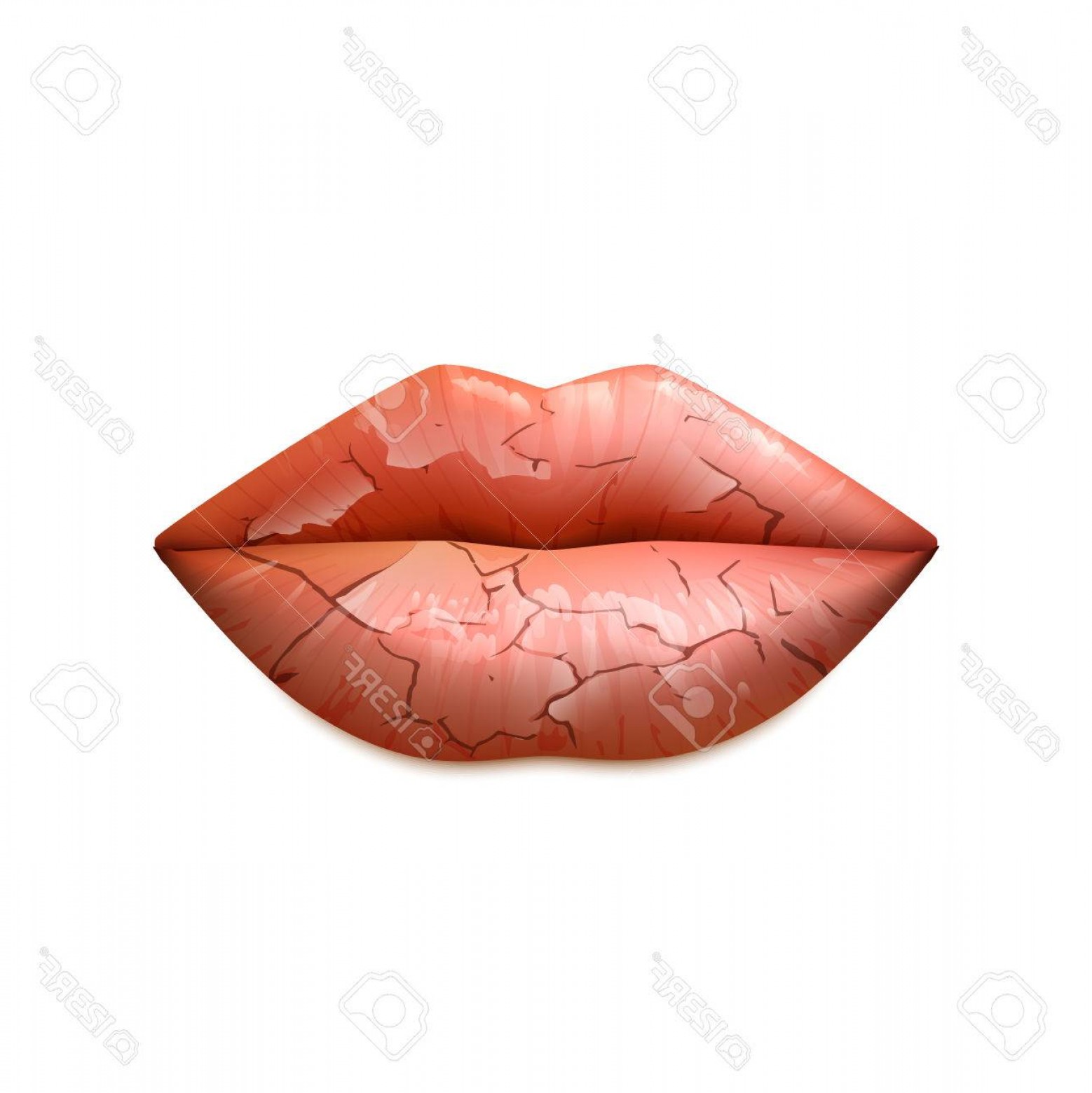 Realistic Lips Drawing | Free download on ClipArtMag