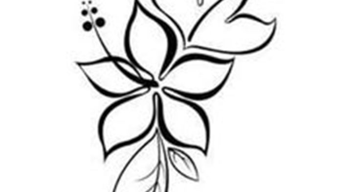 728x393 Lotus Flower Drawings For Tattoos Free Flower Drawing Download