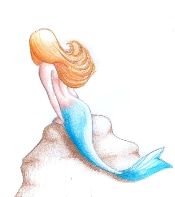565x636 Draw A Mermaid