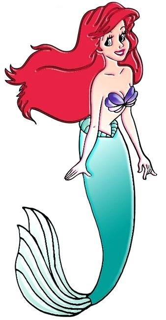 338x650 Mermaids Drawing