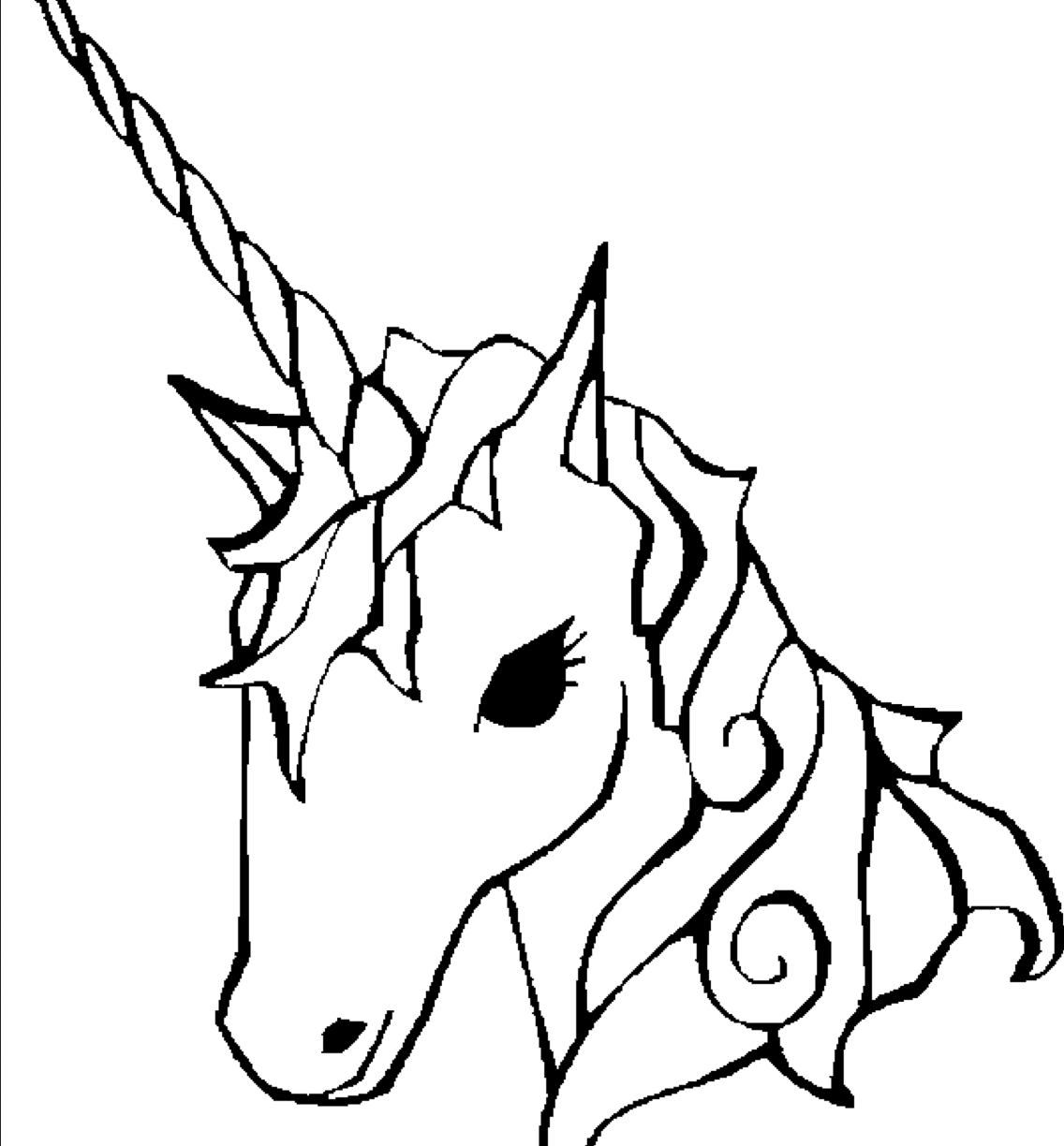 1136x1224 Coloring Pagesicorn For Adults Only