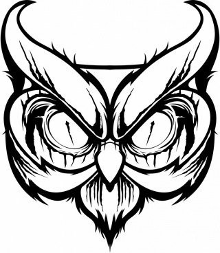 320x368 Free Owl Vector Graphics Free Vector Download