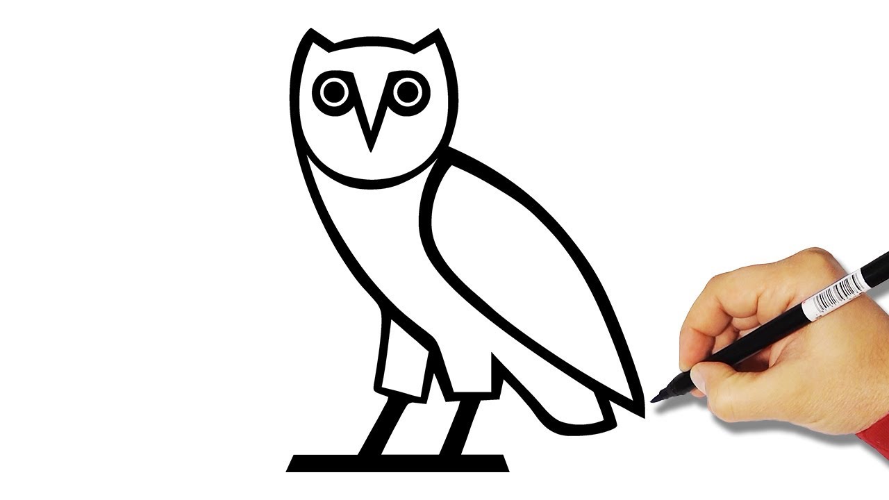 1280x720 How To Draw The Ovo Owl Logo Drake
