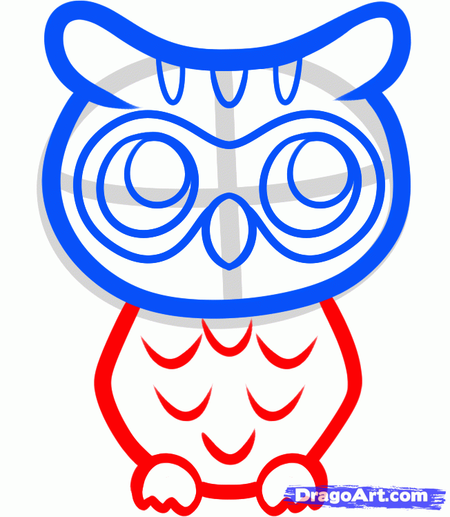 652x749 Step How To Draw An Anime Owl