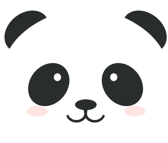 678x576 Easy Pandas To Draw Panda Face Drawing Panda Face Drawing Panda