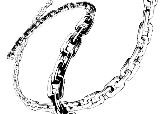 532x373 Chain Drawing, Pencil, Sketch, Colorful, Realistic Art Images