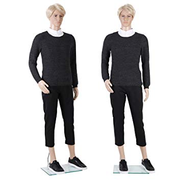 355x355 songmics male mannequin full body manikin dummy realistic