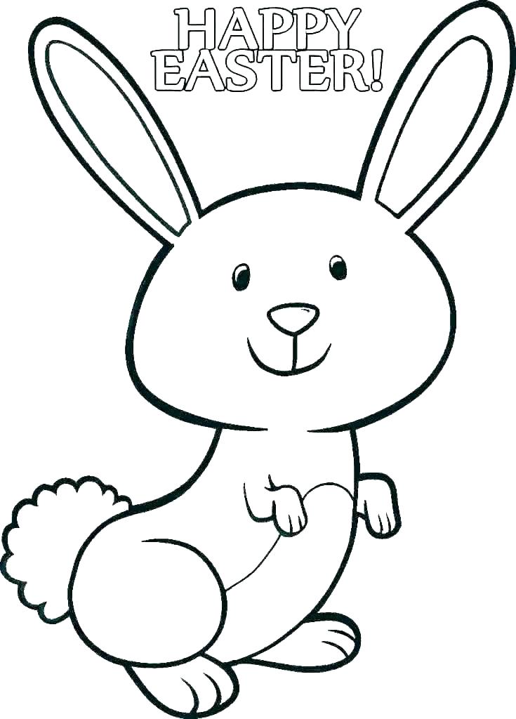 735x1024 Bunny Coloring Pages Realistic Rabbits Free Rabbit In The Grass
