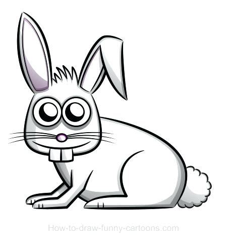 450x484 How To Draw Rabit