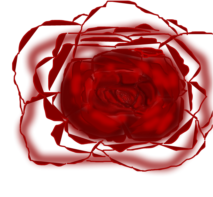 702x652 Realistic Rose