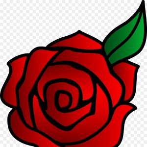 300x300 Deep Red Realistic Roses Vector Clip Art Set Of Marsala Flower